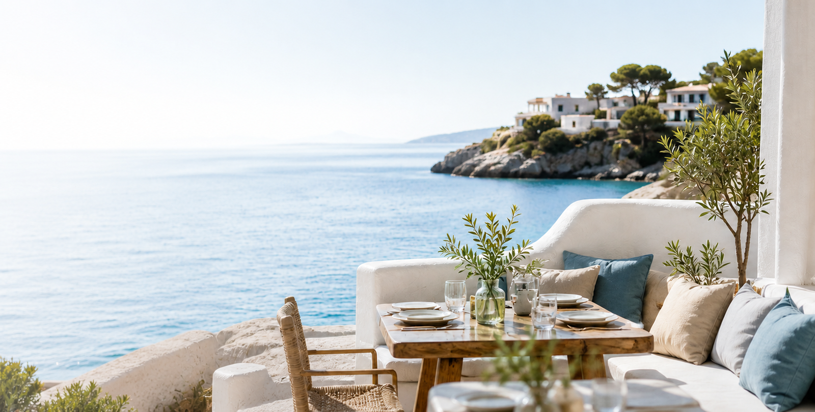 Mediterrane Terrasse
